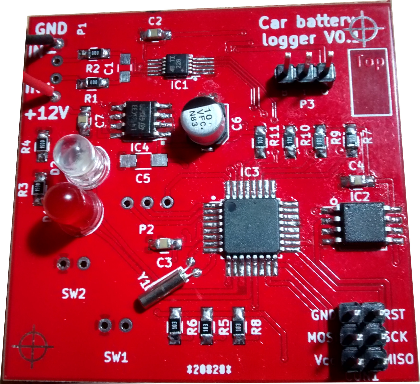 V0.1 Board populated