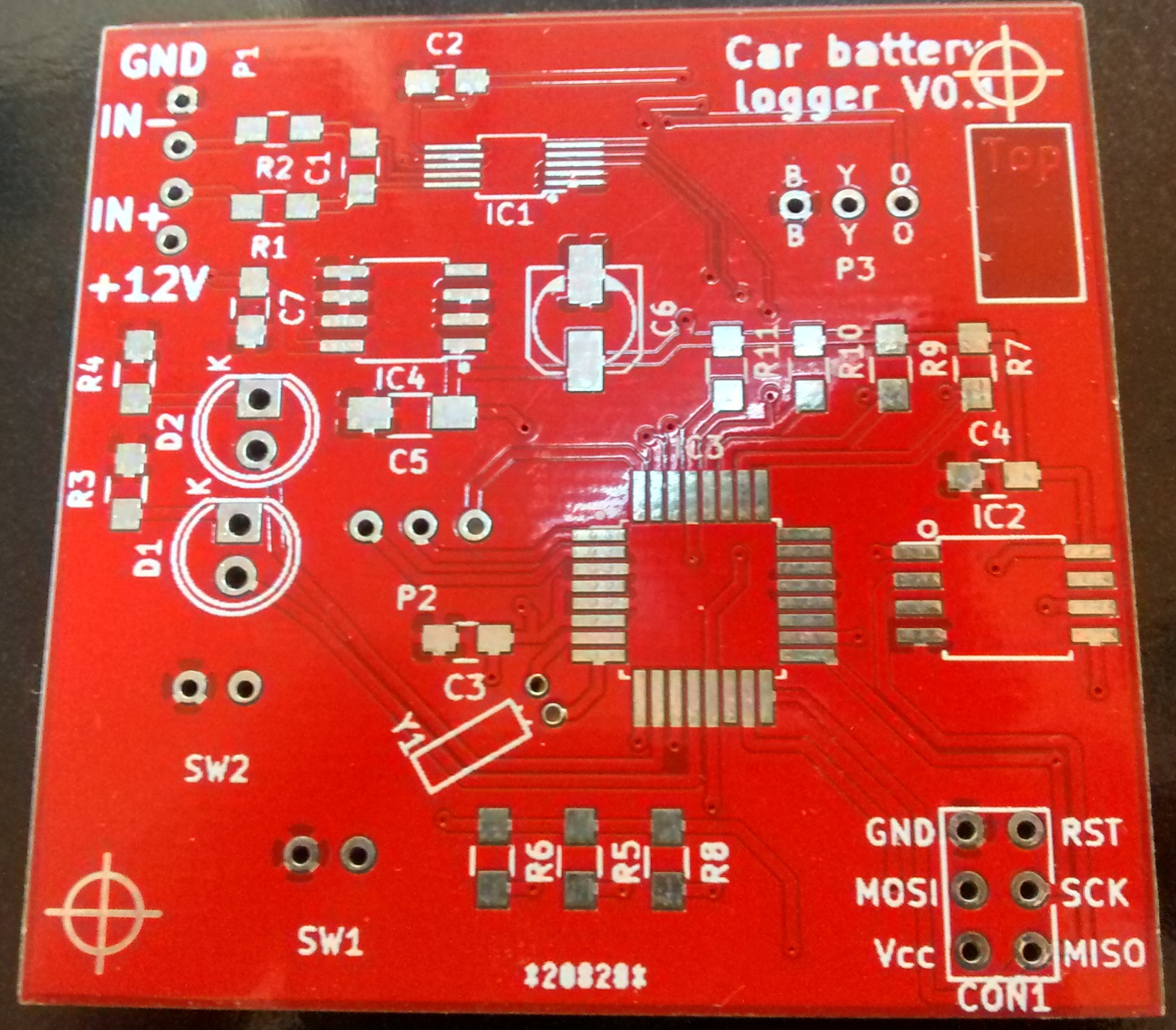 V0.1 Bare board front