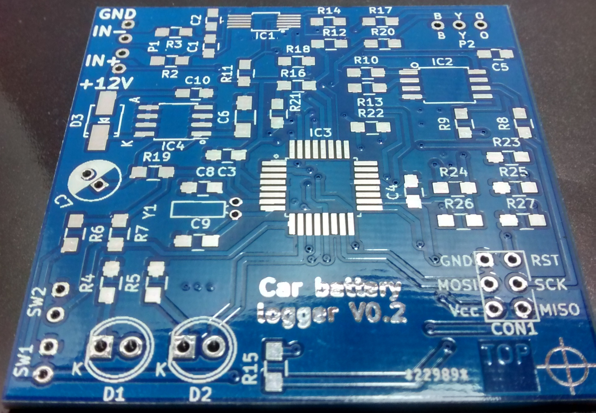 V0.2 Bare board front