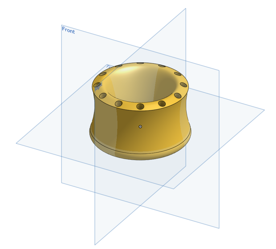 Holder in CAD without tips