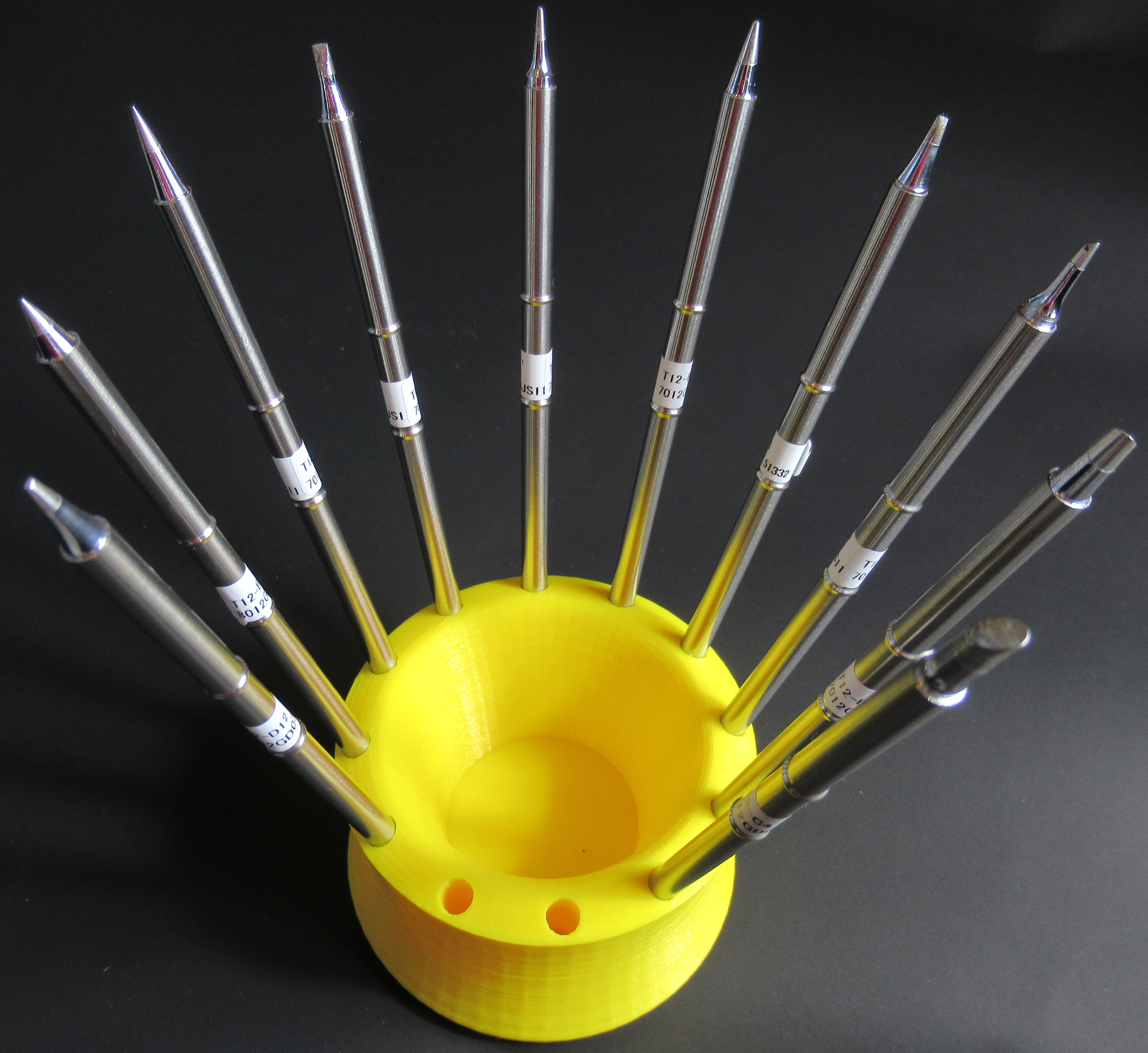 T12 Solder Iron Tip holder Firmic Designs